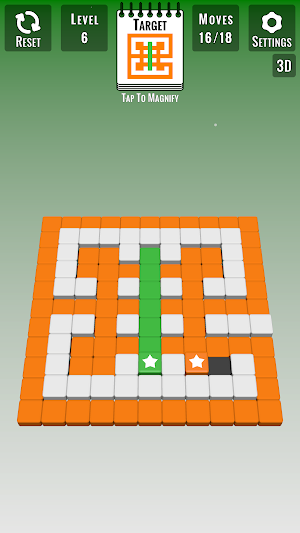 Color Swipe Puzzle 3D Screenshot 2