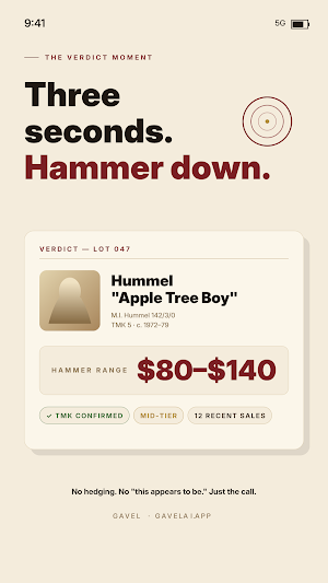 Gavel: AI Collectibles ID Screenshot 1