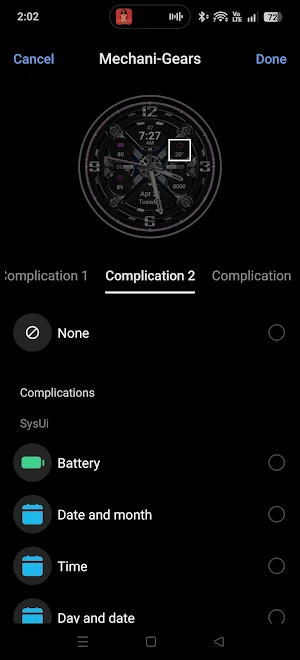 Mechani-Gears Watch Face 2026 Screenshot 2