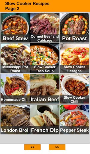 120 Slow Cooker Recipes Screenshot 1