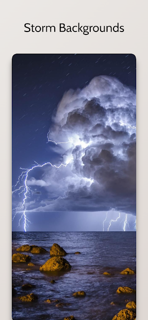 Thunderstorm Wallpaper Screenshot 0