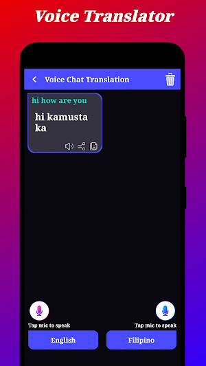 Tagalog Translator Screenshot 2