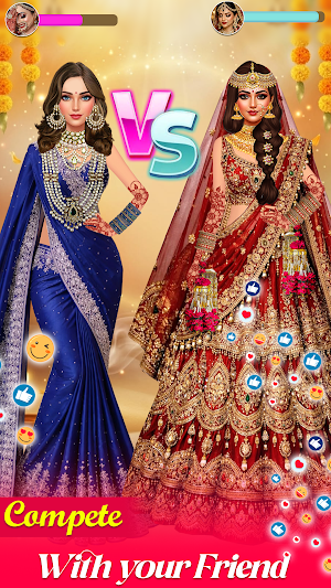 Bridal Dressup: Wedding Makeup Screenshot 3