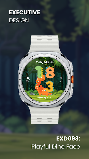 EXD093: Playful Dino Face Screenshot 2