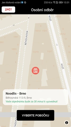Noodlis Brno Screenshot 1