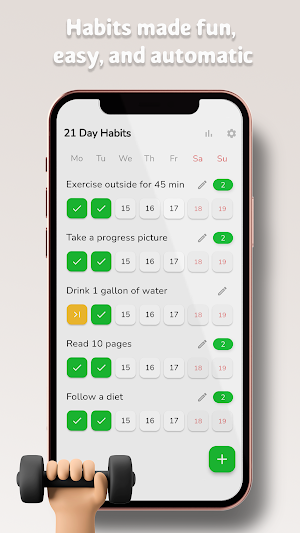21 Day Challenge Habit Maker Screenshot 1