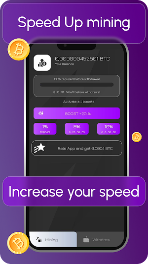 BTC mining Screenshot 2