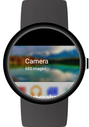 Photo Gallery for Wear OS (Android Wear) Screenshot 1