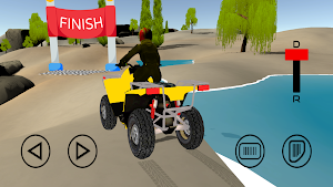 Off Road Bike Snow Adventure Screenshot 2