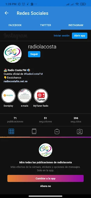 Radio Costa FM Screenshot 2