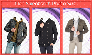 Men Sweatshirt Photo Suit Screenshot 0