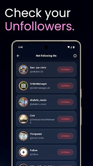 InMetrics, Follower Reports Screenshot 2