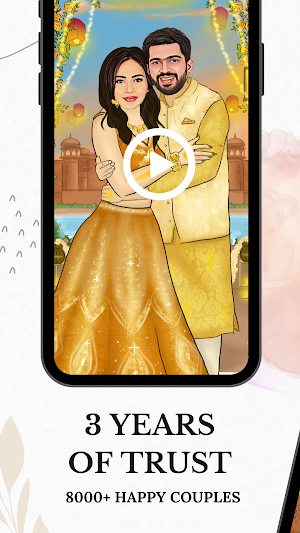 Wedding Video Invitation Maker Screenshot 1