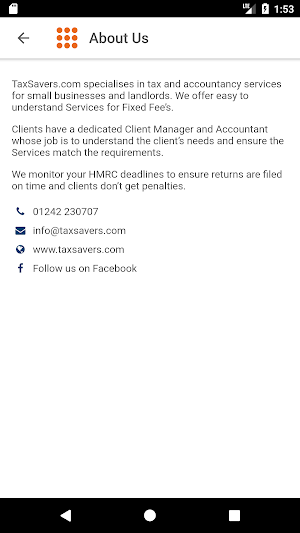 TaxSavers.com Screenshot 1