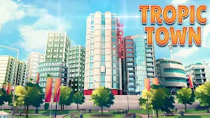 Town Building Games: Tropic City Construction Game Screenshot 0