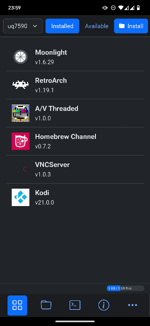 webOS Dev Manager Screenshot 0