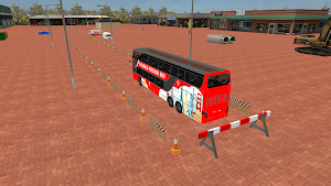 City bus parking 3d 2025 game Screenshot 0