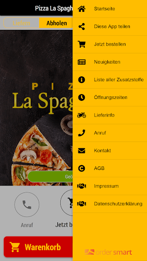 Pizza La Spaghettata München Screenshot 2