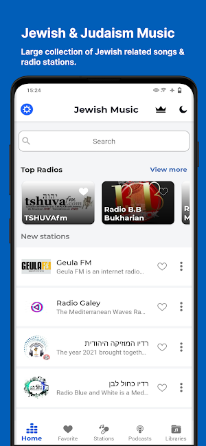 Jewish & Judaism Music Radio Screenshot 0