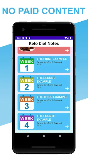 Keto Diet Notes Screenshot 1