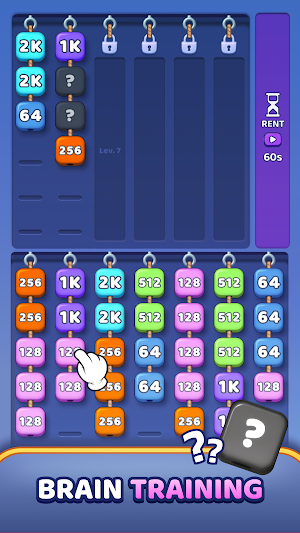 Linked Cubes 2048 Screenshot 1