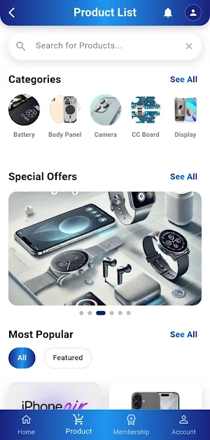 MRG App Screenshot 2