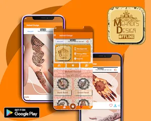 Mehndi Design offline & simple Screenshot 3