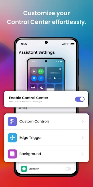 Control Center Screenshot 1