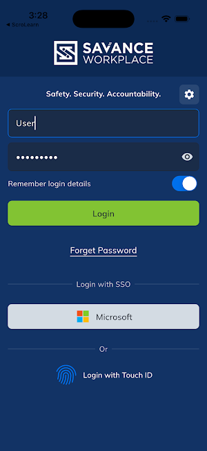 Savance Workplace Visitor Screenshot 0