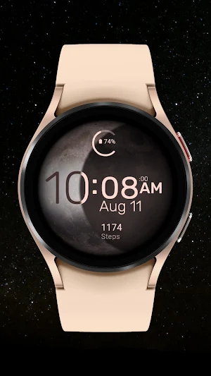 Moon Fase Watch Face Screenshot 2