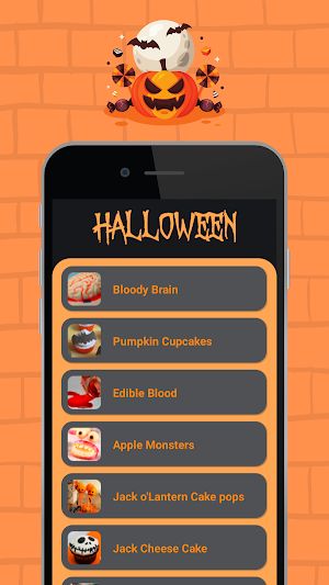 Halloween Dessert Recipes Screenshot 0