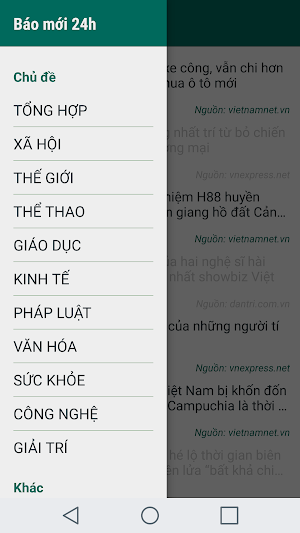 Báo mới 24H - Tin tức mỗi ngày Screenshot 0