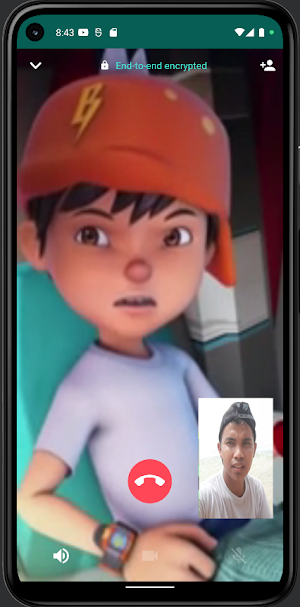 Boboiboy Fake Video Call Screenshot 1
