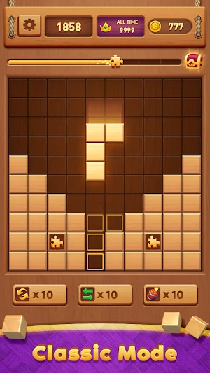 Block Puzzle: Wood Jigsaw Game Screenshot 2