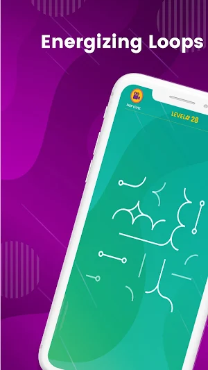 Luminous Loops - Connect Dots - Puzzle Game Screenshot 1