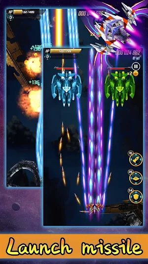 Galaxy Invader War-thunder fighter shooting game Screenshot 0