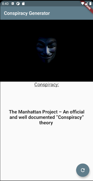 Conspiracy Generator Screenshot 0