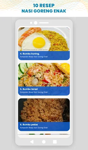 10 Resep Nasi Goreng Enak Screenshot 1