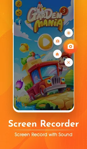 Screen Recorder & Video Capture With Facecam Audio Screenshot 1