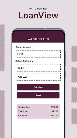LoanView - EMI Loan Calculator Screenshot 0