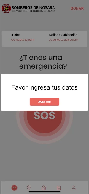 Bomberos Nosara Screenshot 0
