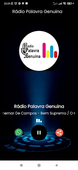 Rádio Palavra Genuina Screenshot 2