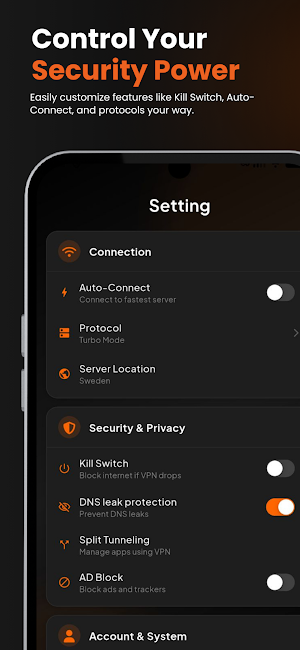 TYTAN VPN – Fast & Secure Screenshot 2