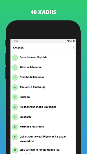 Arbaciin Af-Soomaali Screenshot 2
