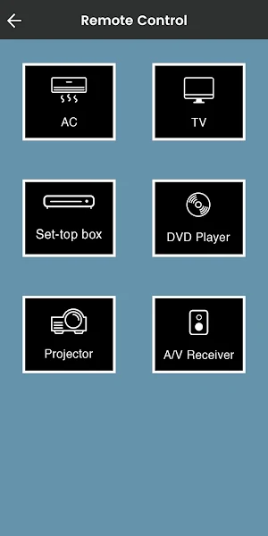 DVD Remote Control For All DVD Screenshot 0