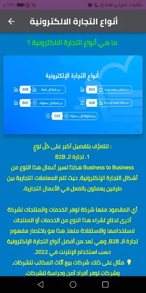 التجارة الالكترونية للمبتدئين Screenshot 2