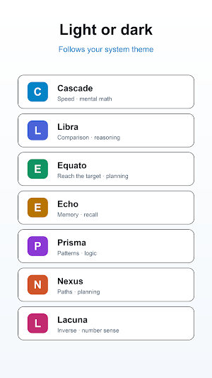 Numina: Math & Brain Games Screenshot 1