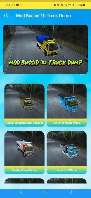 Mod Bussid 10 Truck Dump Screenshot 0