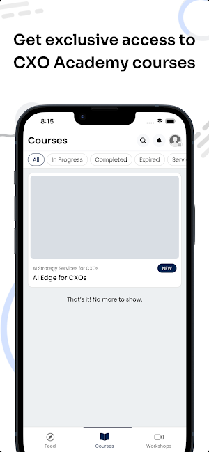 CXO Academy Screenshot 2