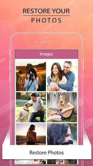 Restore Images or Videos App Recover Deleted Photo Screenshot 0